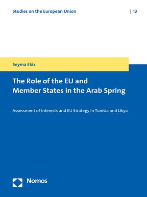 cover image of The Role of the EU and Member States in the Arab Spring